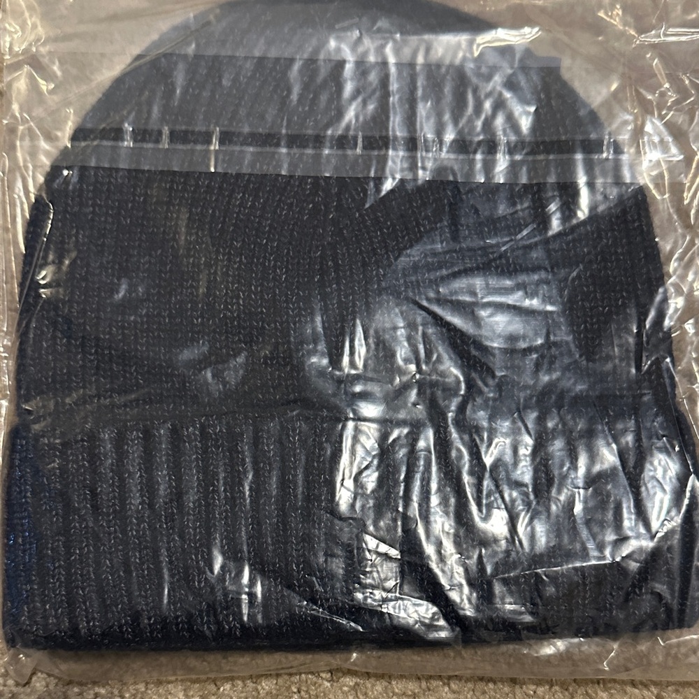 Black Knit Beanie
